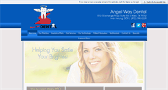 Desktop Screenshot of angelwaydental.com